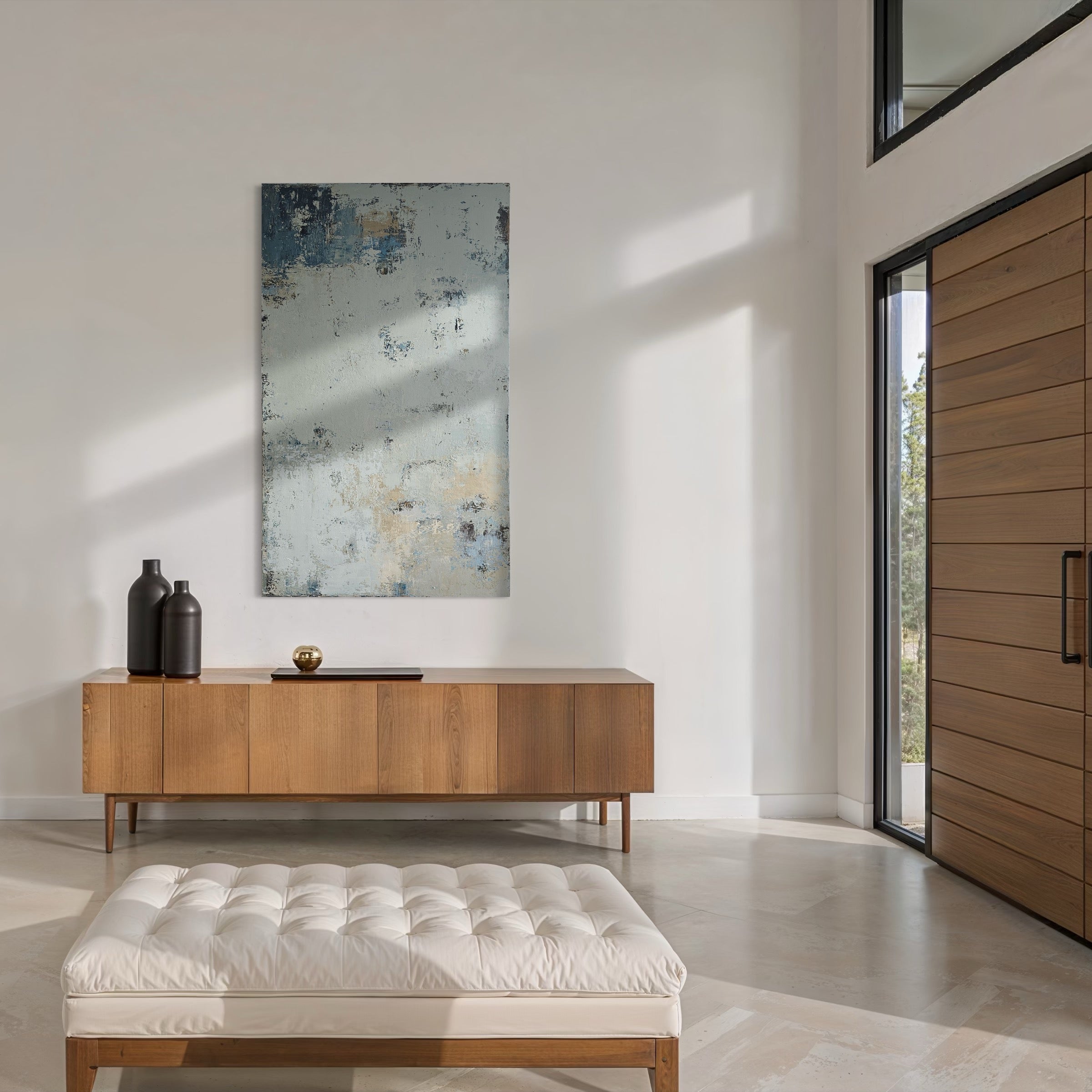 Abstraktus paveikslas - One Foot Island. 150x90 cm