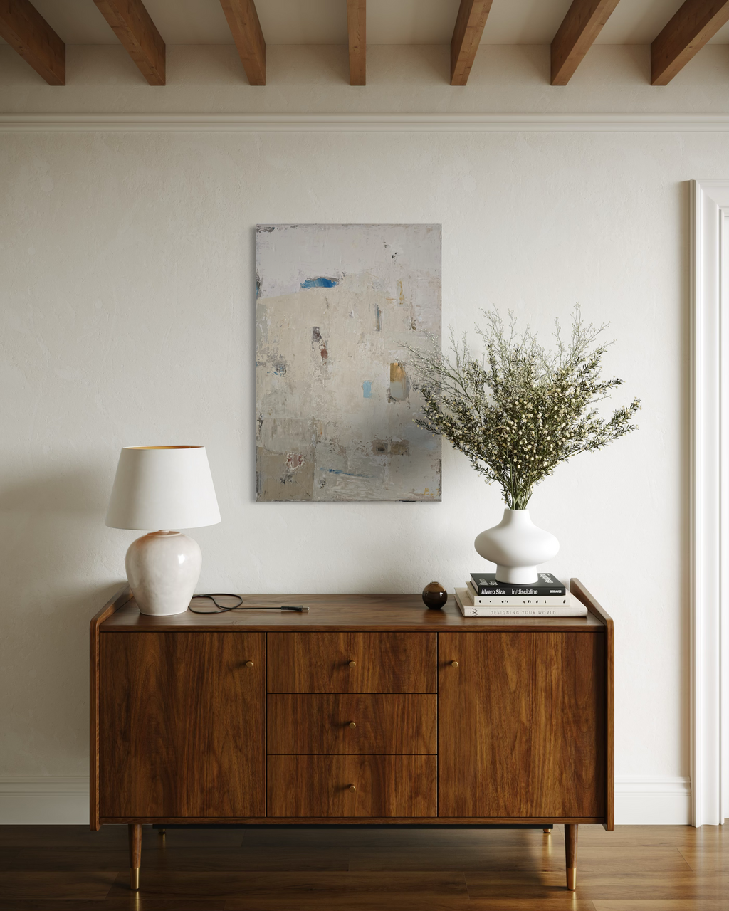 Abstraktus paveikslas - „Fade II (2)“. 90×60 cm