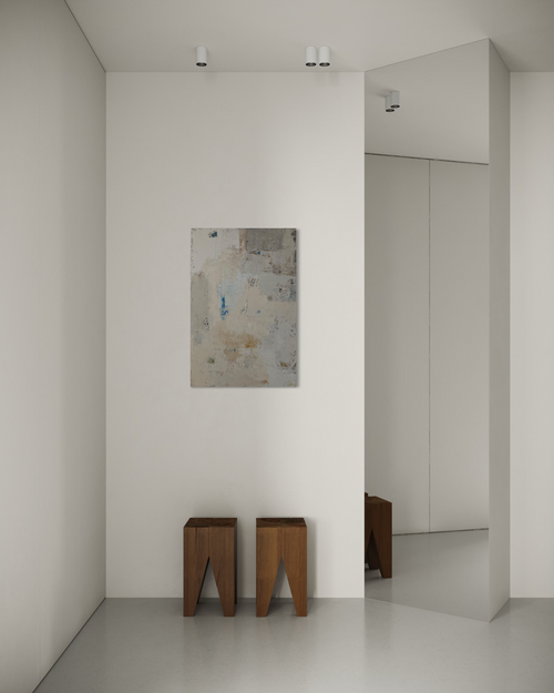 abstract painting minimalist interior wall art BIRUTE STUDIO