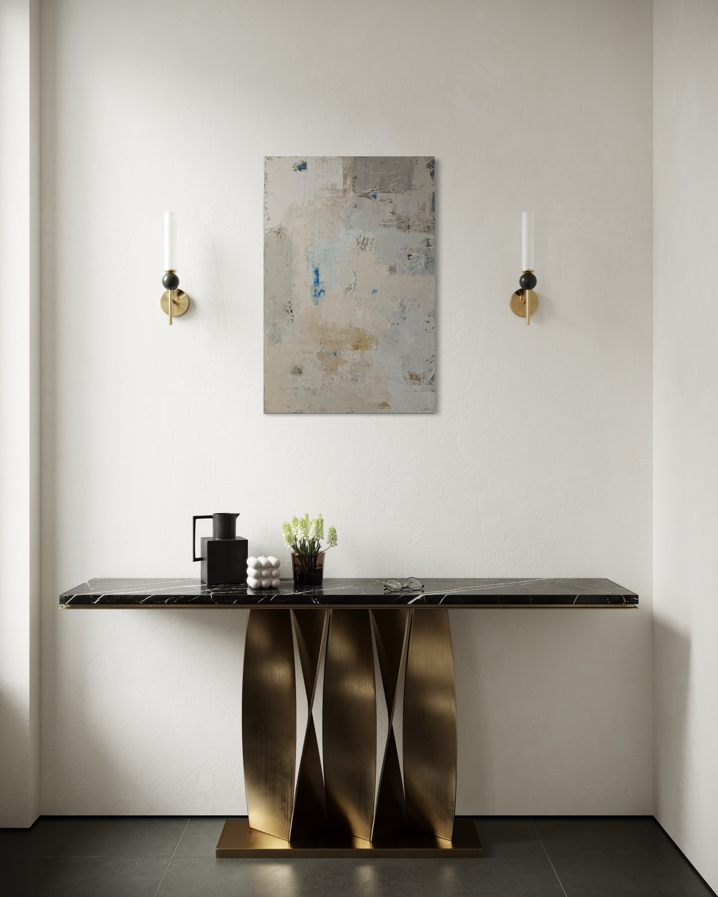 Abstraktus paveikslas - „Fade II (2)“. 90×60 cm