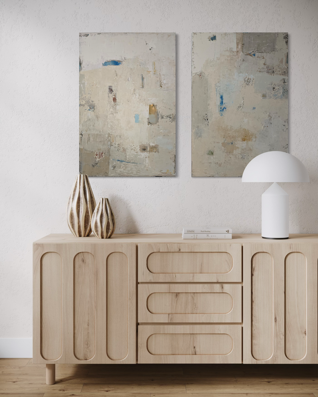 textured abstract painting contemporary decor BIRUTE STUDIO