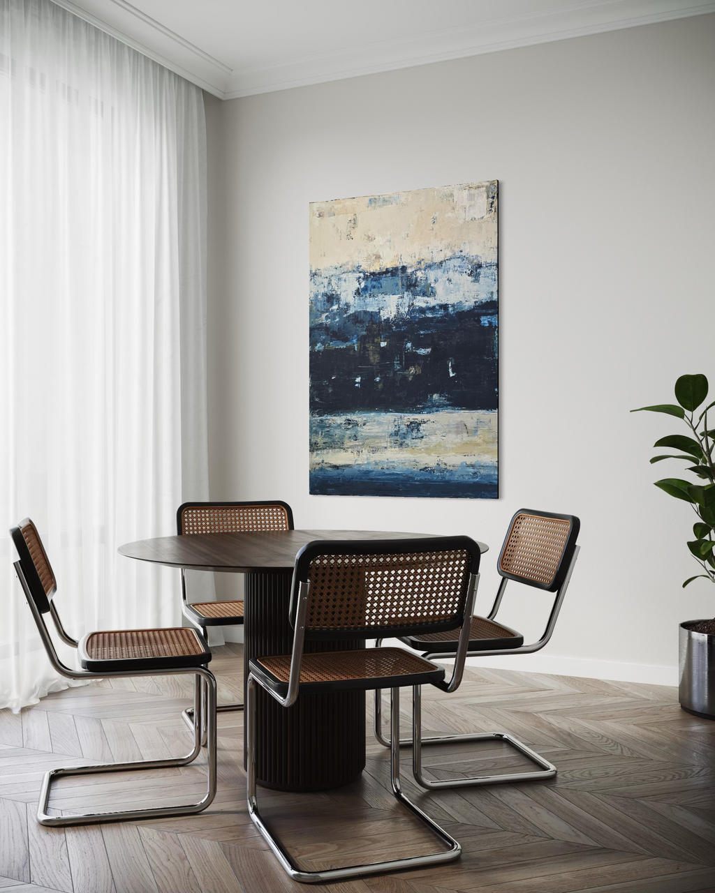 textured abstract painting contemporary decor BIRUTE STUDIO