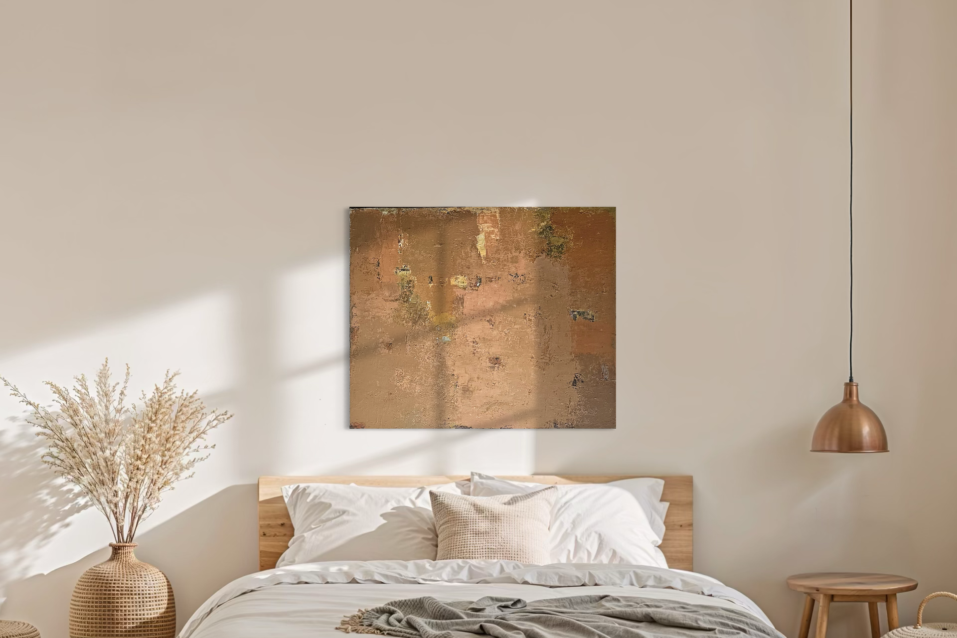 Abstraktus paveikslas - „The Sunset“. 120×100 cm