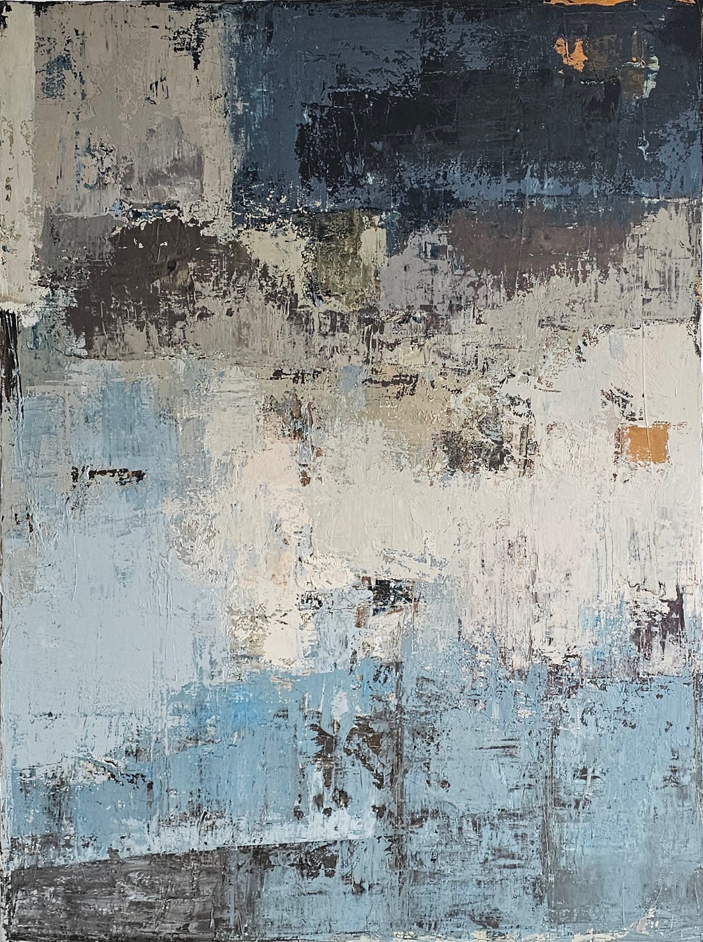 Abstraktus paveikslas - „A Lifeguard Hut“. 120x90 cm